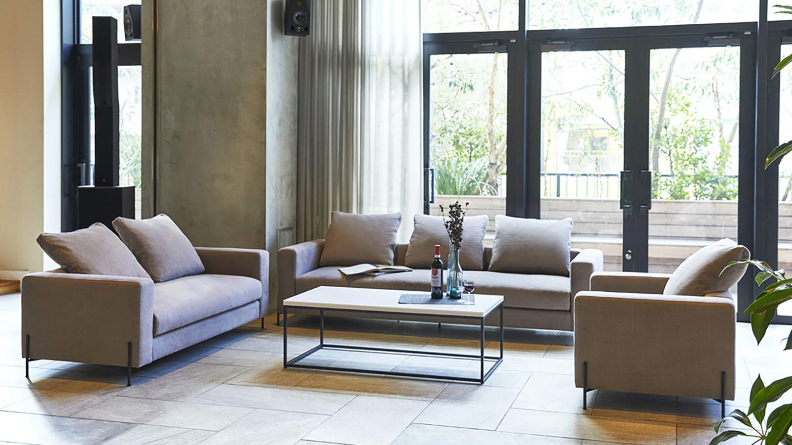 リーベン ソファセット グレー 【公式通販】